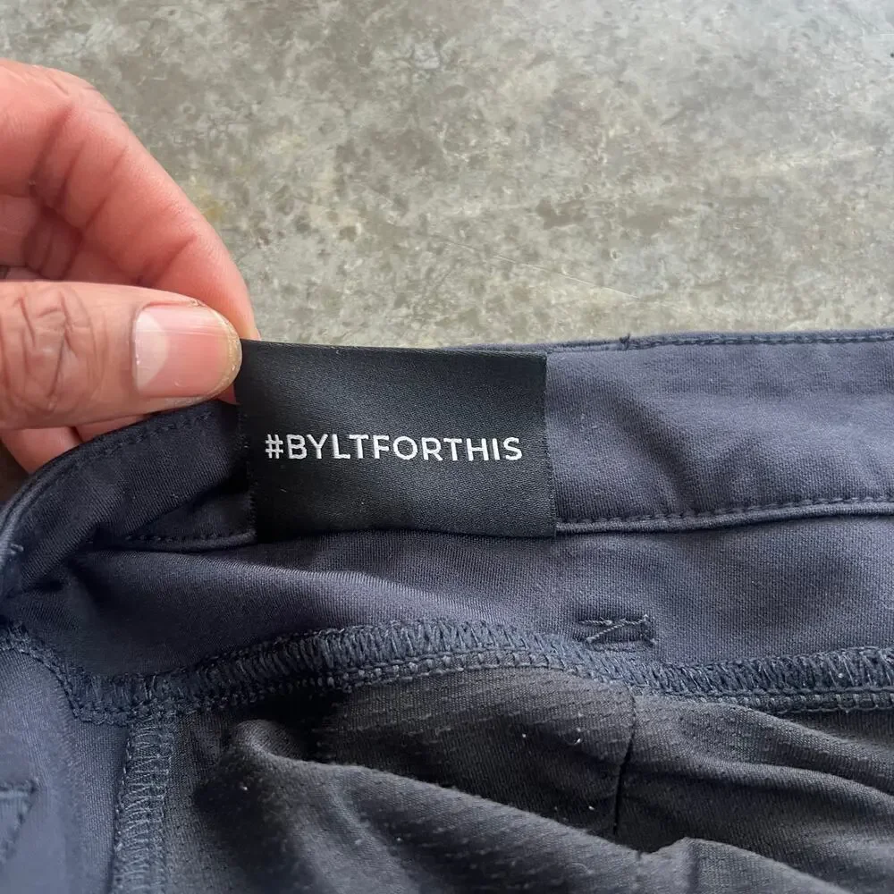 BYLT Premium Basics Everyday Short 8" Navy Blue 30 - Picture 7 of 13